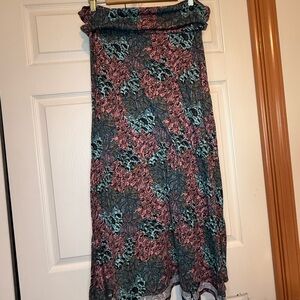 LuLaRoe Floral Maxi Skirt - XL